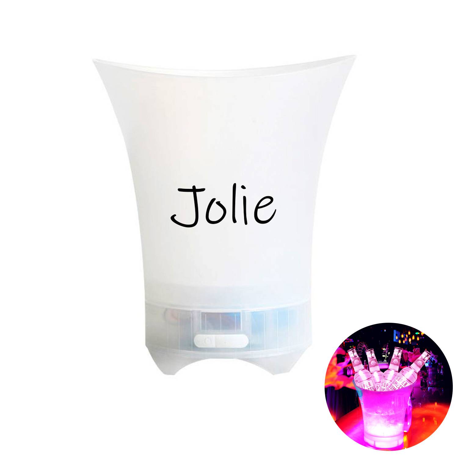 5L LED ice bucket 2