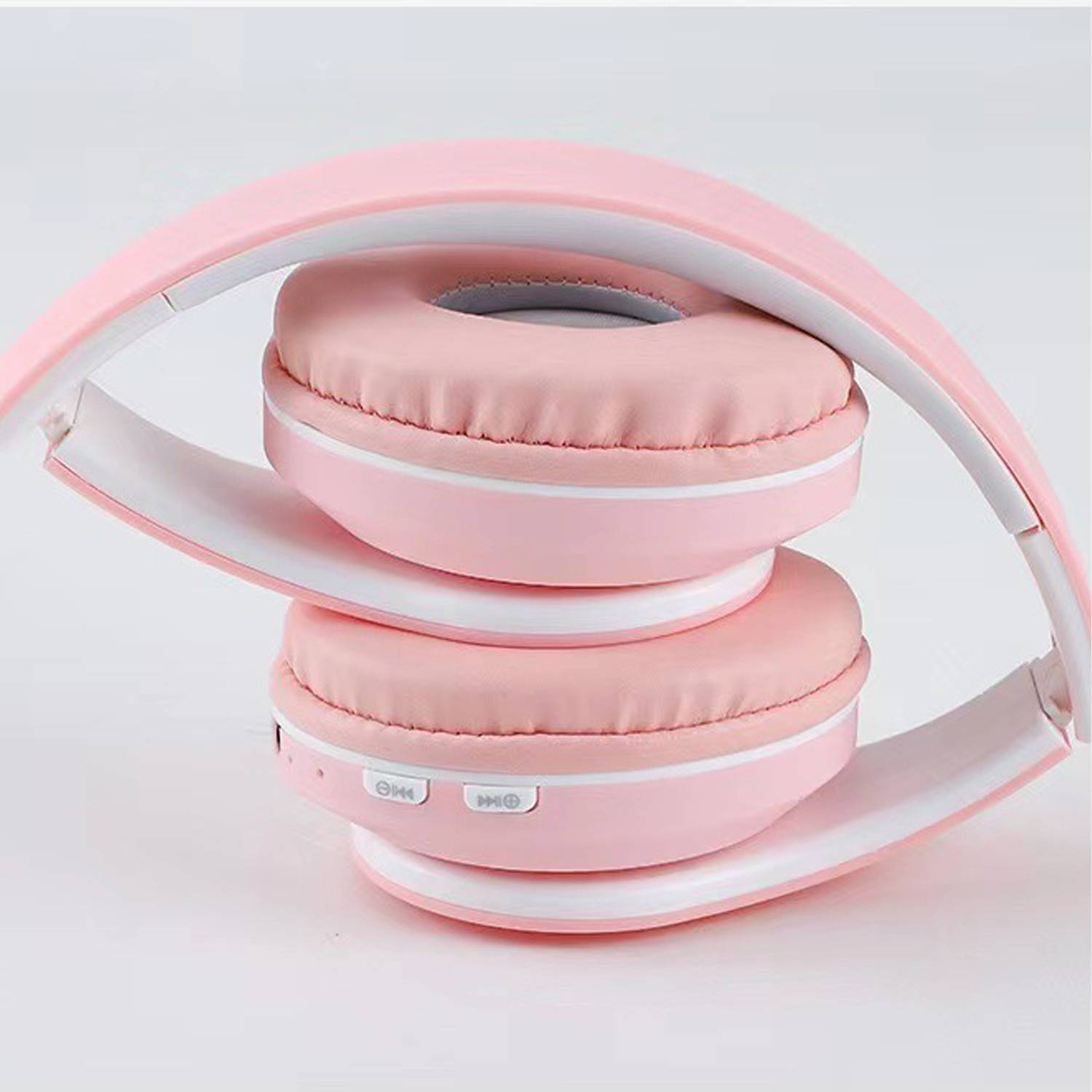 Wireless Bluetooth Foldable LED Over-Ear Headphones 7