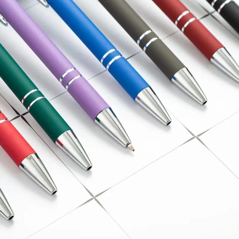Rubberized Ballpoint Pen 5