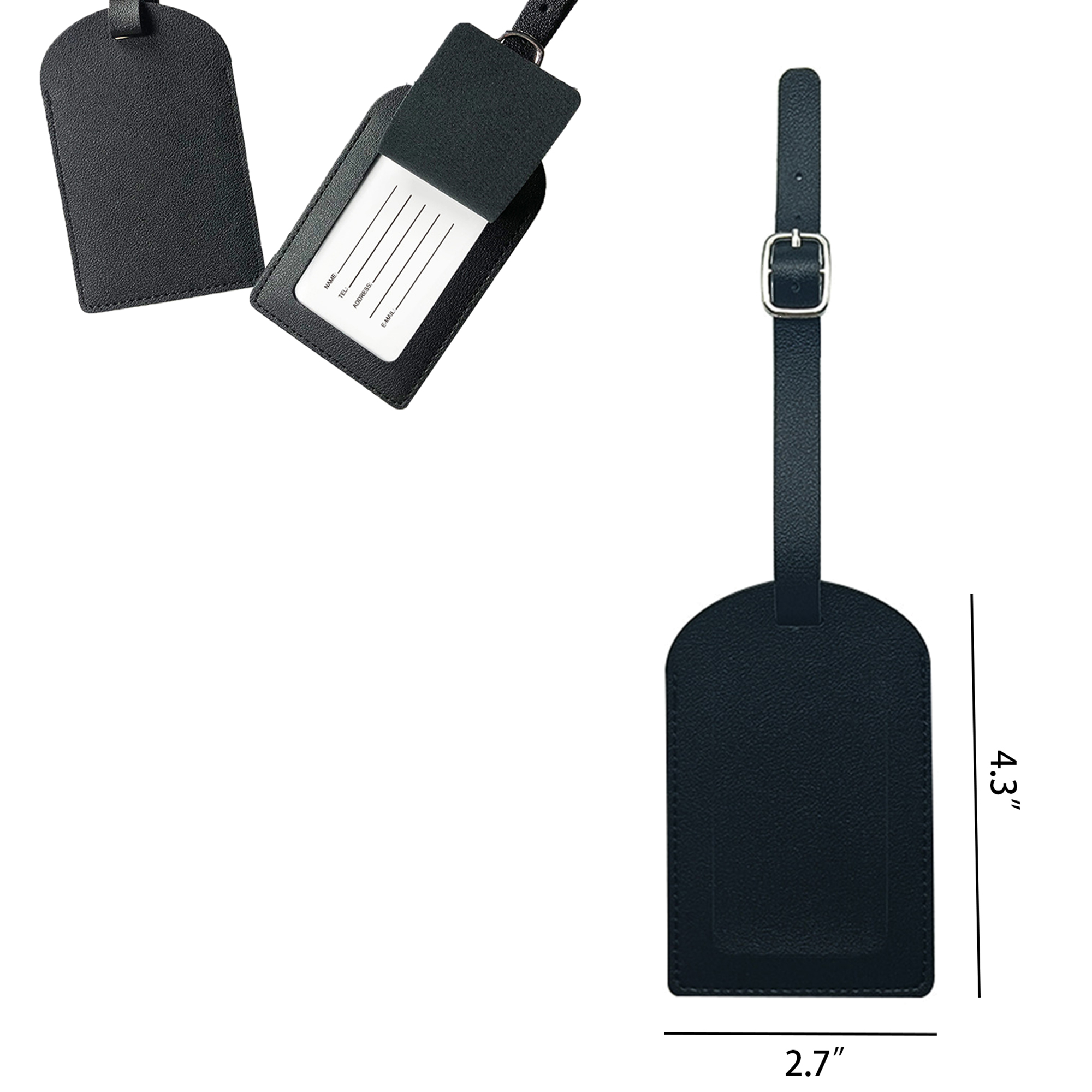 Luggage Tag With Loop 2