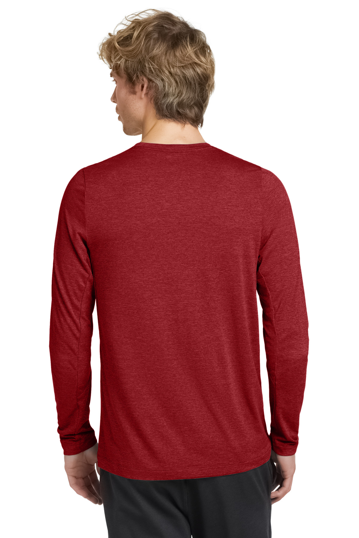 New Era Series Performance Long Sleeve Crew Tee. NEA201 28