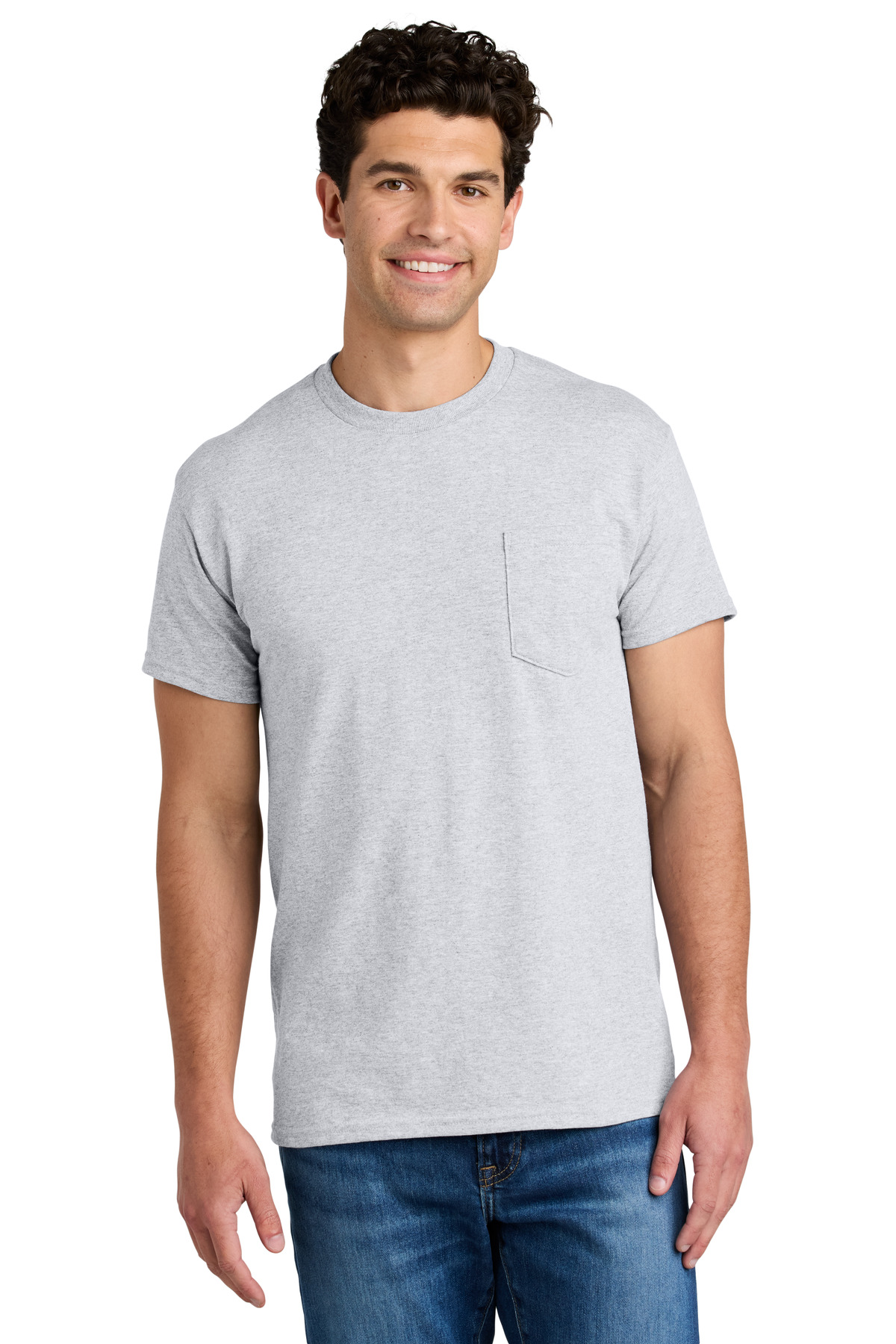 Gildan - DryBlend 50 Cotton/50 Poly Pocket T-Shirt. 8300 97