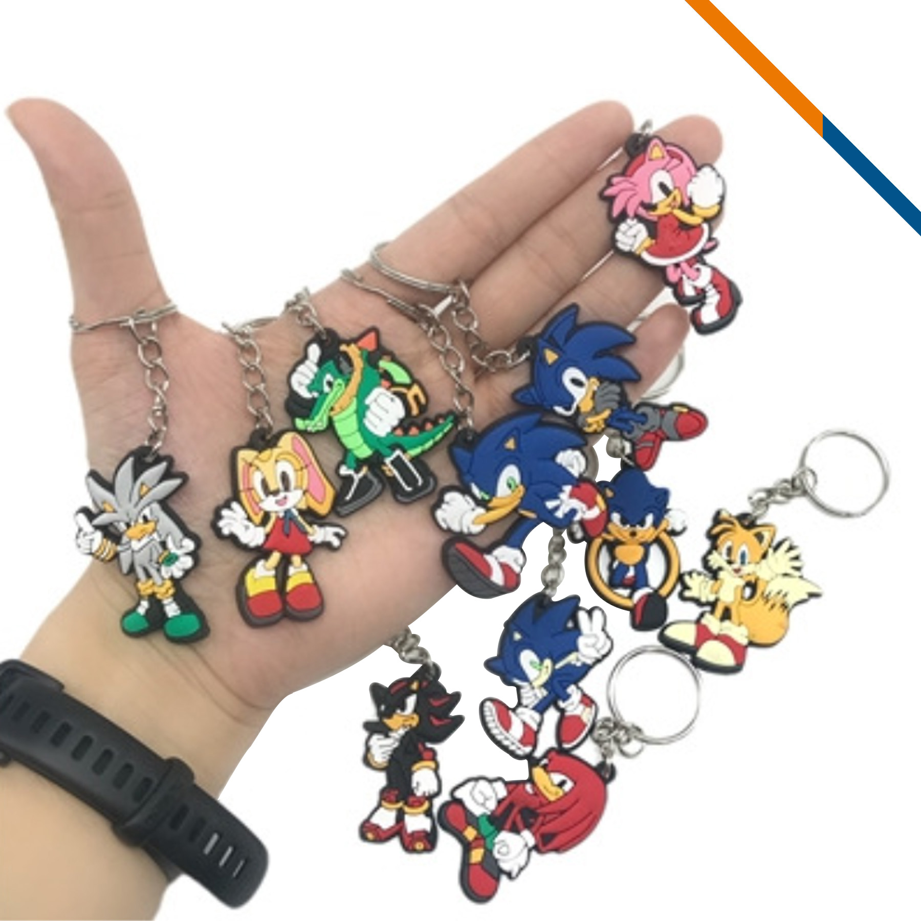 VibeKey Custom Shape PVC Keychain 3