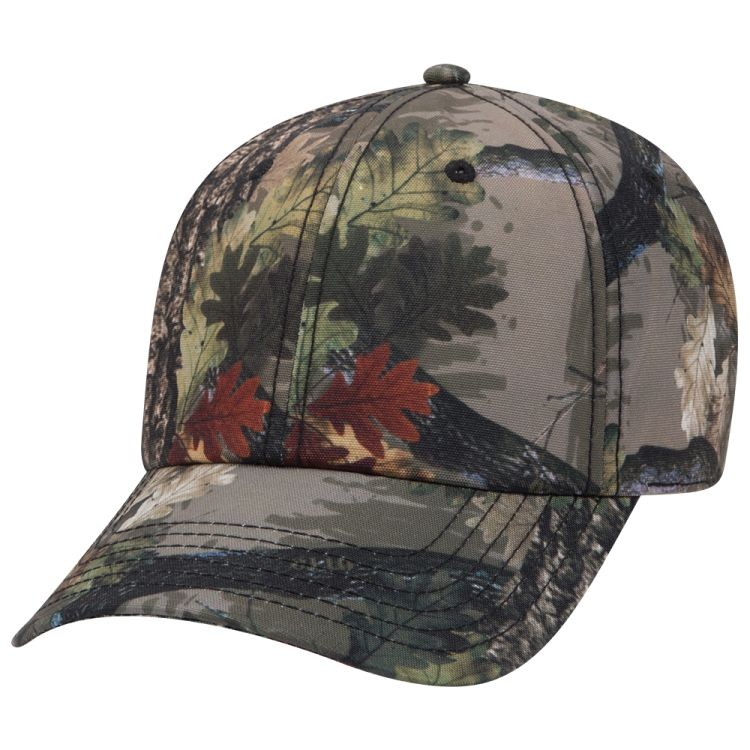OTTO CAP® Camouflage 6 Panel Low Profile Baseball Cap 5