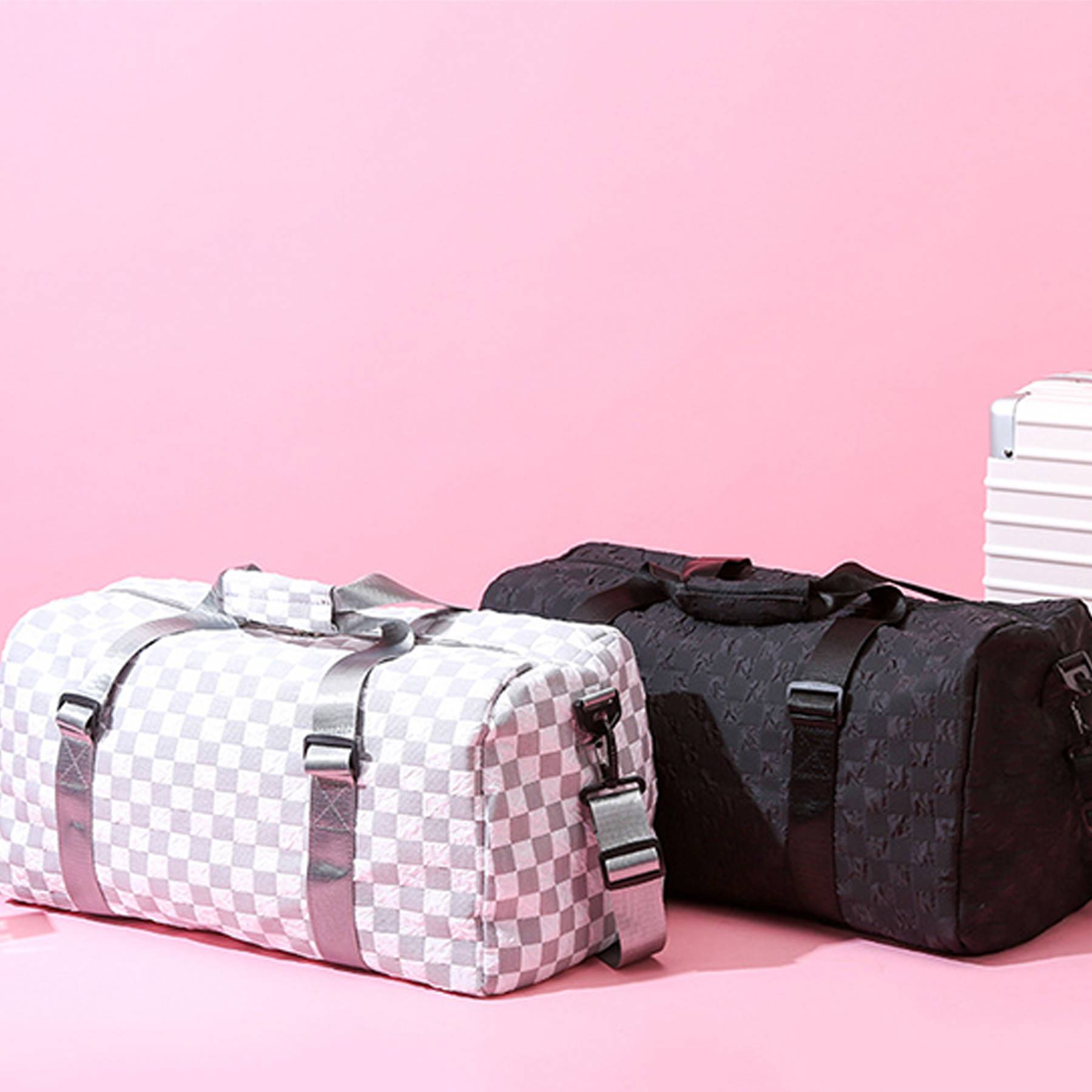 Oxford shoulder duffel bag 4