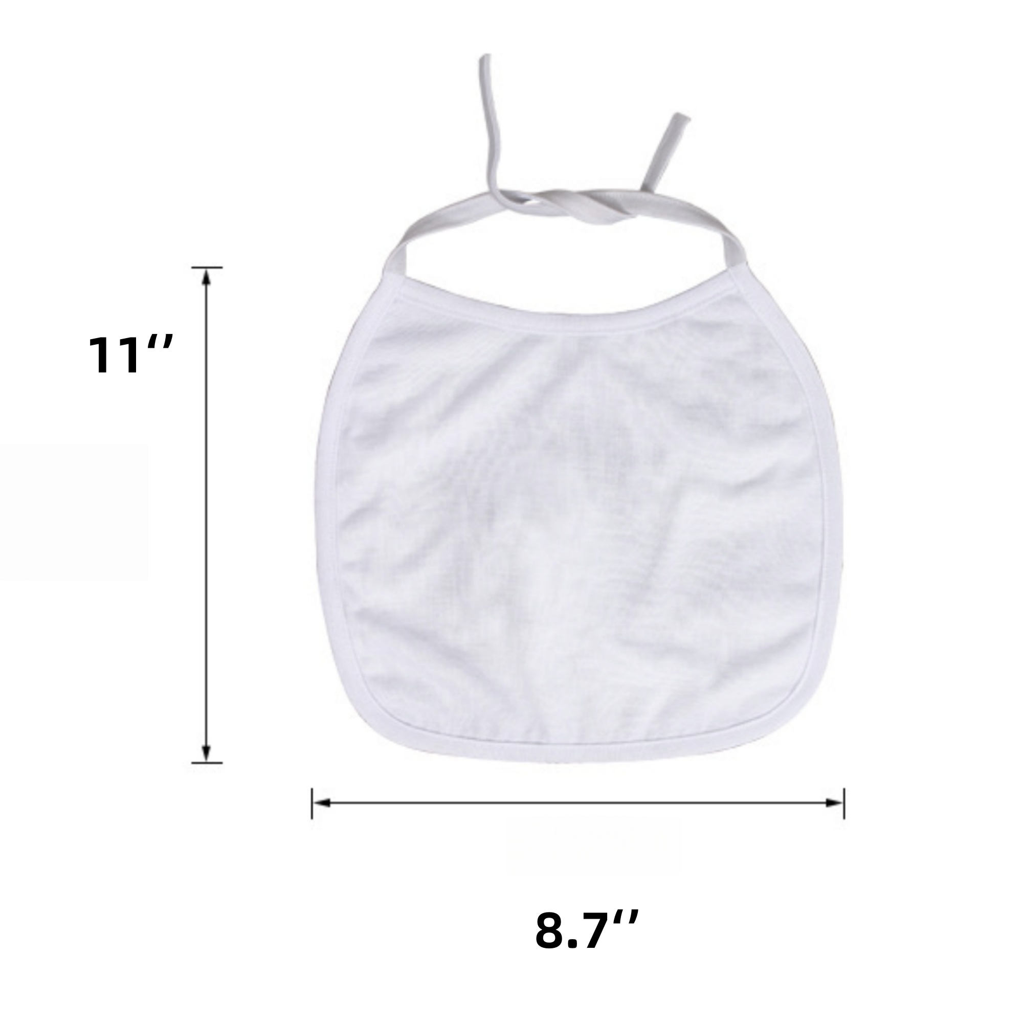 Small Baby Bib with Rope 2