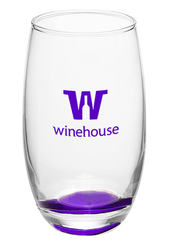 15 oz. Mikonos Clear Stemless Wine Glasses 1