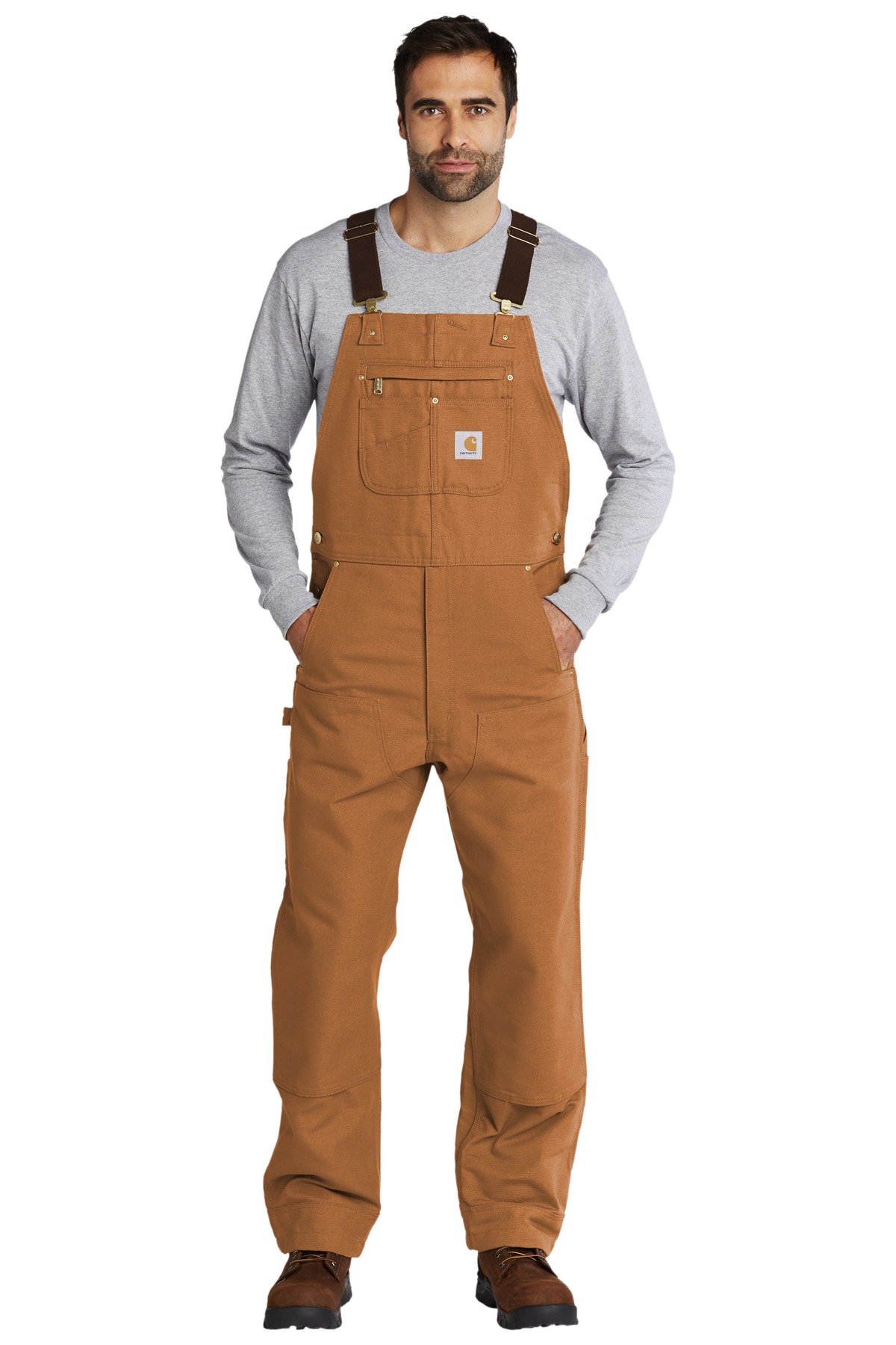 Carhartt Duck Unlined Bib Overalls. CT102776 14