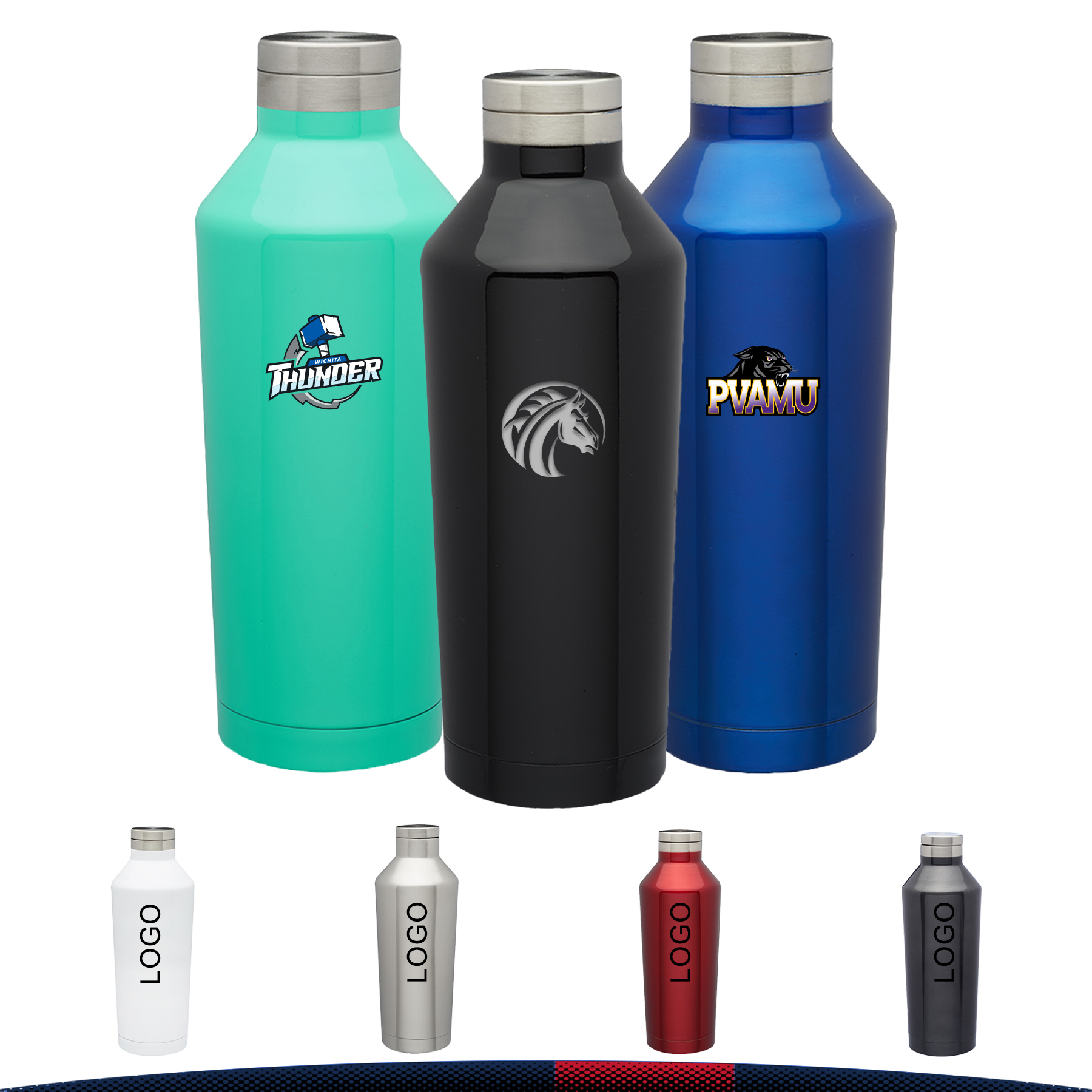 Ierly Stainless Steel Water Bottle - 17 OZ. 2
