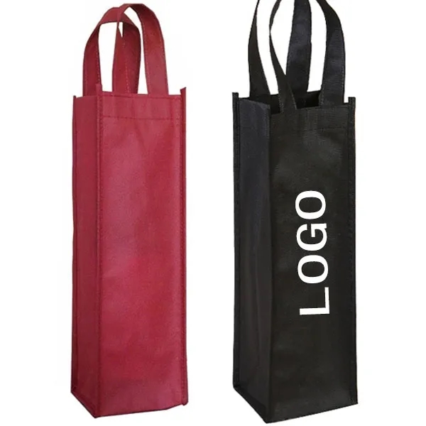 Non-Woven Single Wine Bottle Bag 2