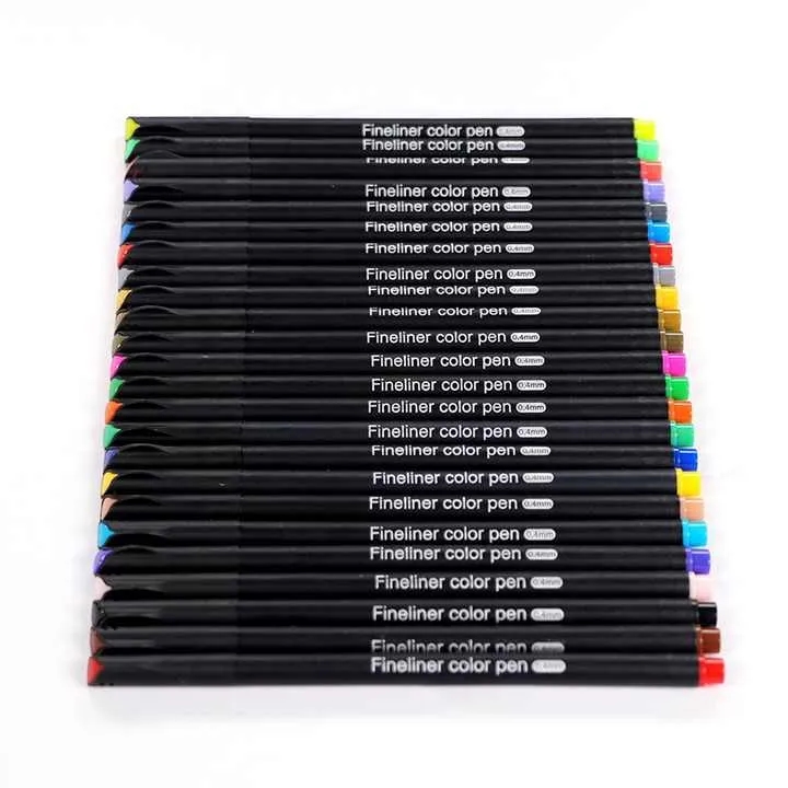 24 color fine line waterborne pencil, painting set 1