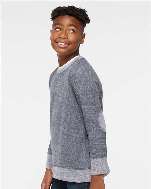 Youth Harborside Mélange French Terry Crewneck Sweatshirt - 2279 24