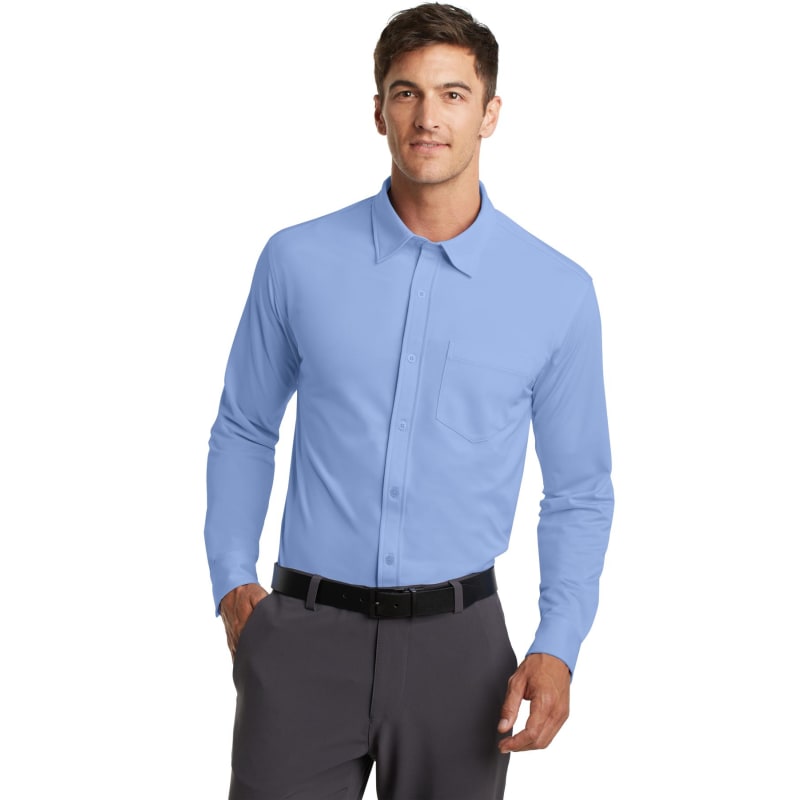Port Authority Dimension Knit Dress Shirt. 6
