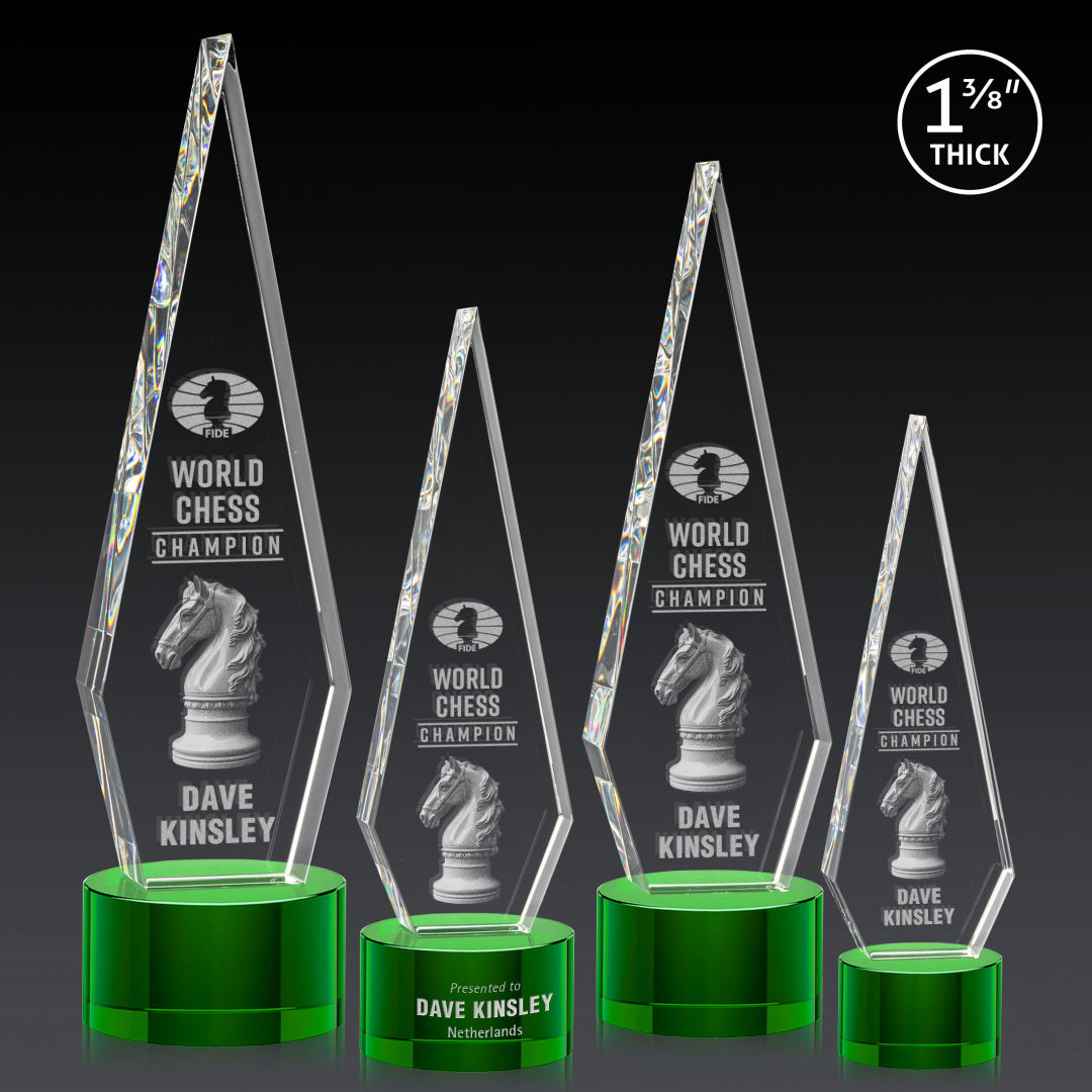 Springfield 3D Award on Marvel Base - Green 6