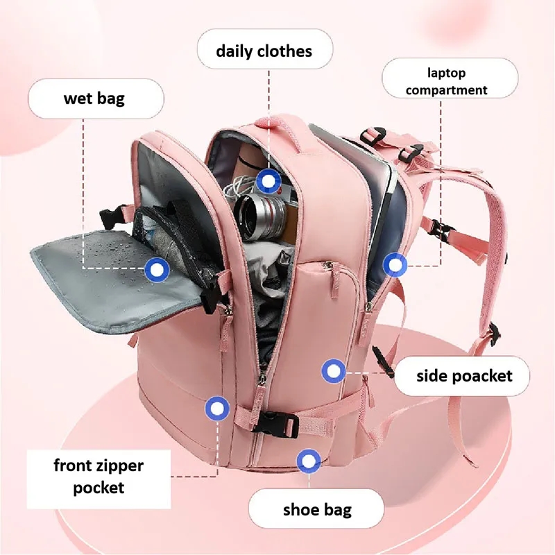 Large Travel Backpack Daypack 4