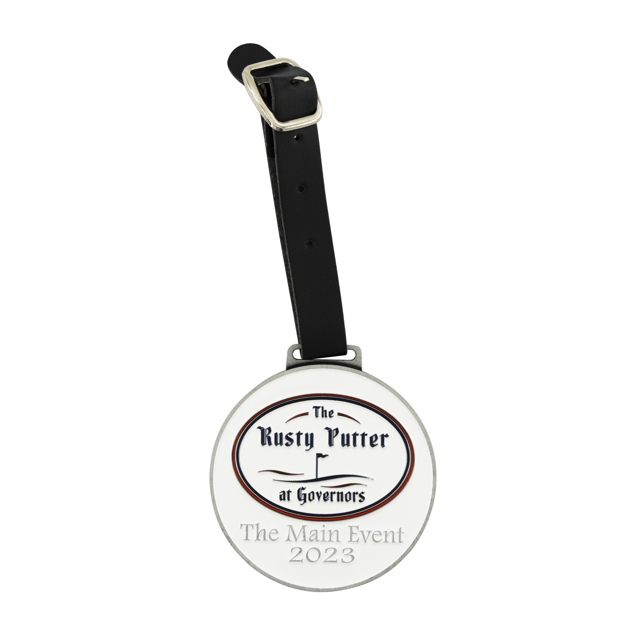 Custom Die Cast Golf Bag Tag (2.5") 2