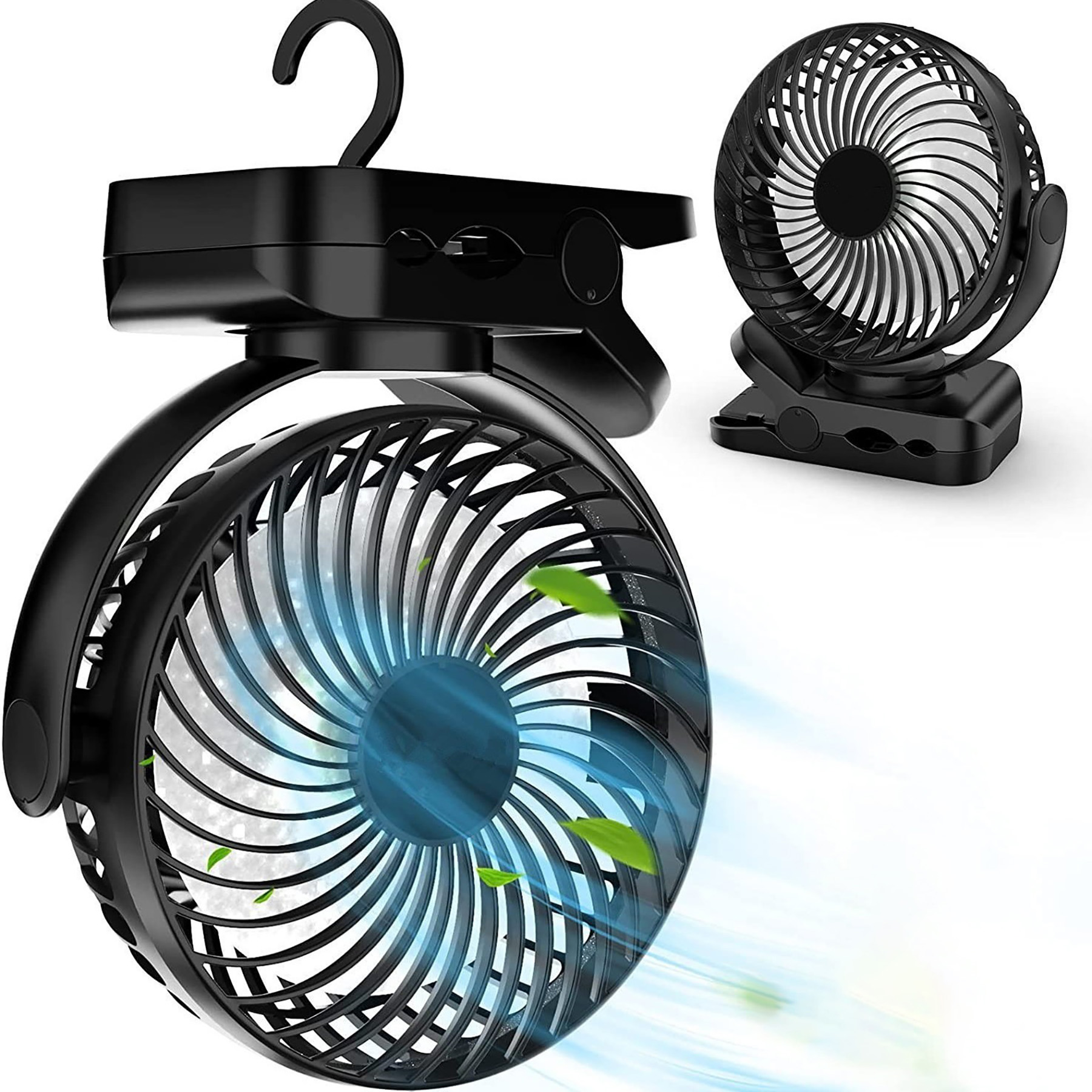 Clips Small Desk Fan 4