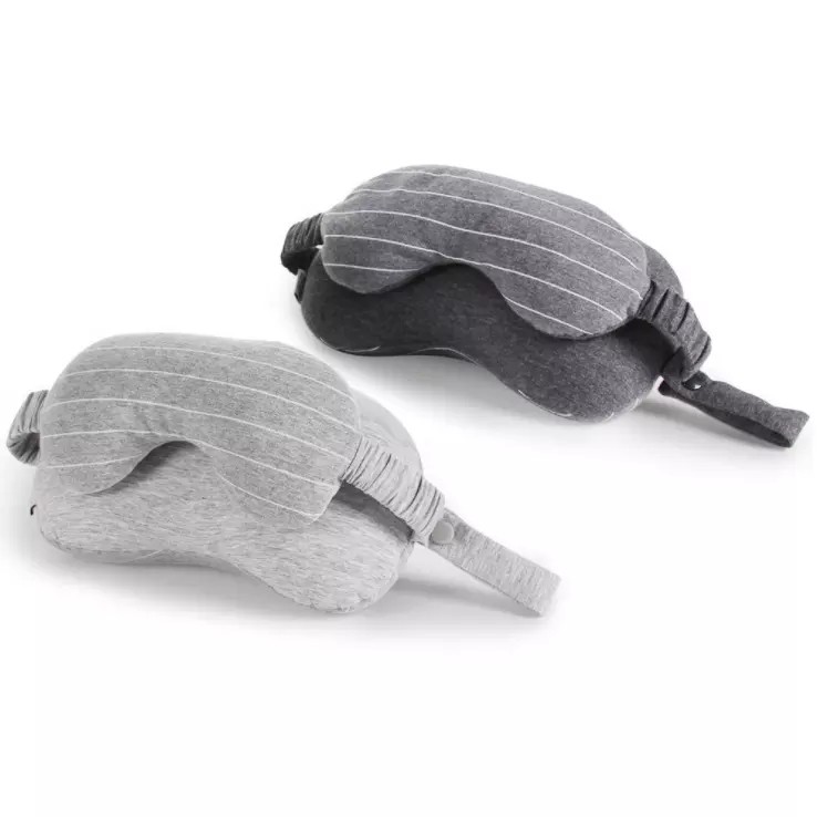 Two-In-One U-Shaped Pillow With Eye Mask 3