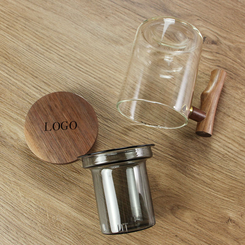 450ml Double Wall Glass Cup 4