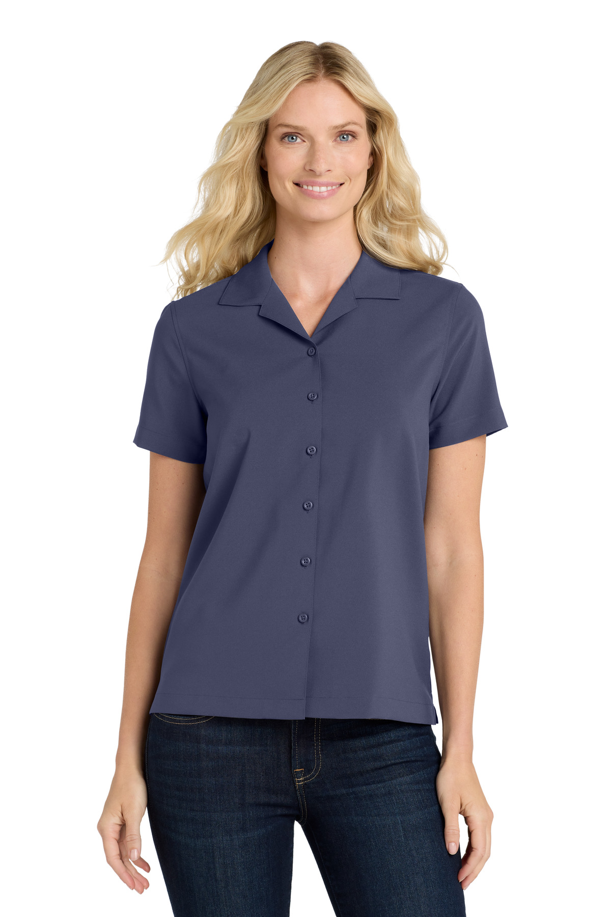 Port Authority Women's Short Sleeve Performance Staff Shirt LW400 43