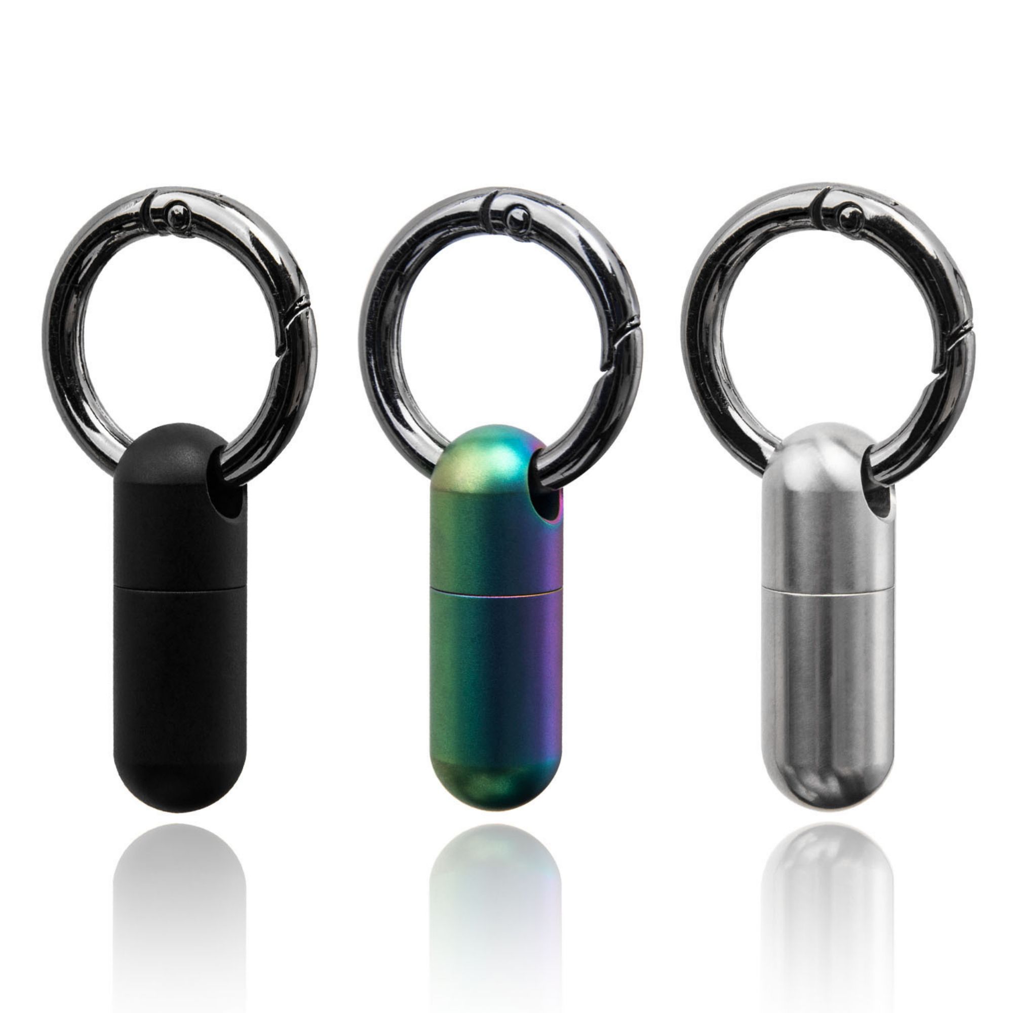 Keychain Pill Holder, custom keychain with logo imprint 2