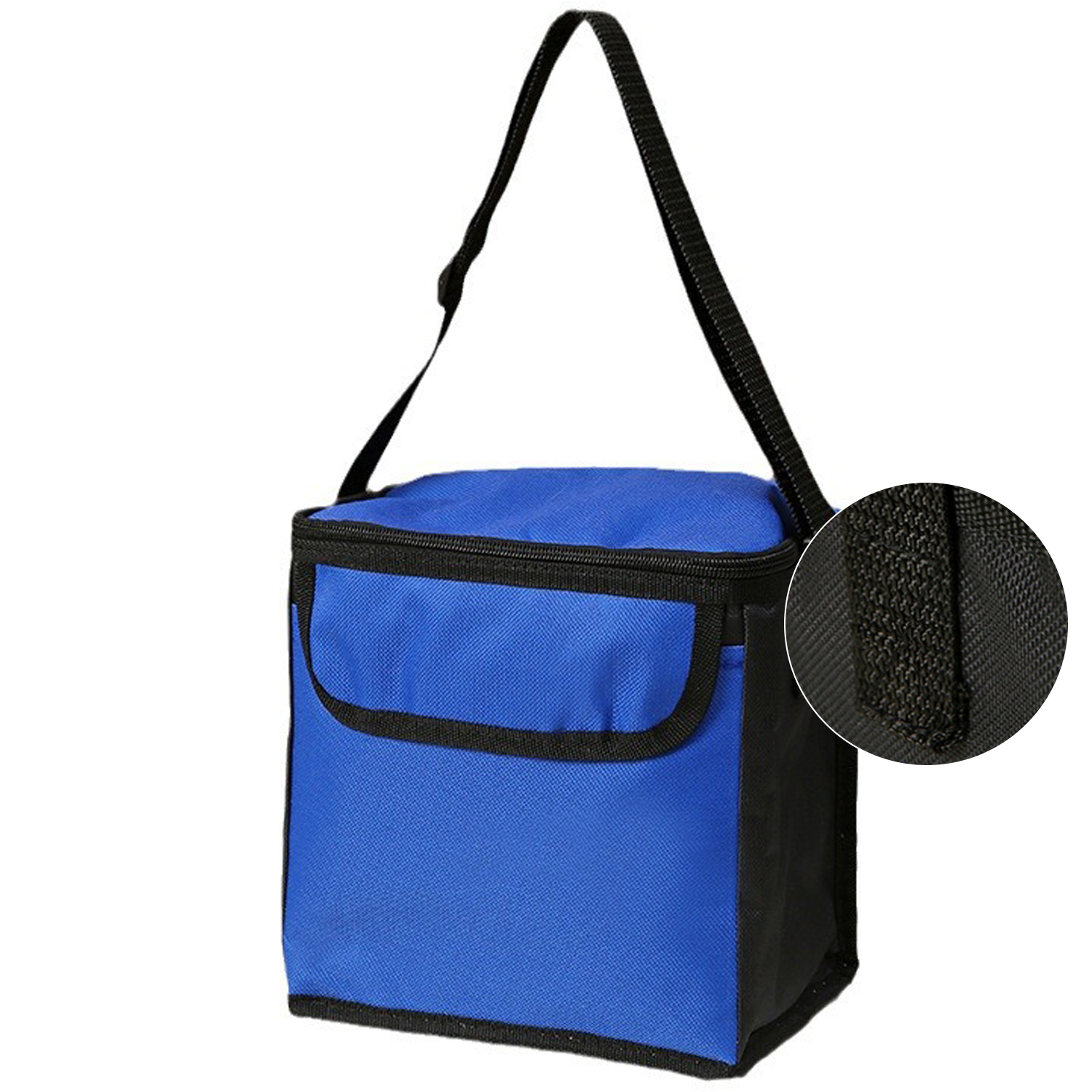 Handheld portable thick aluminum foil square lunch box bag 4