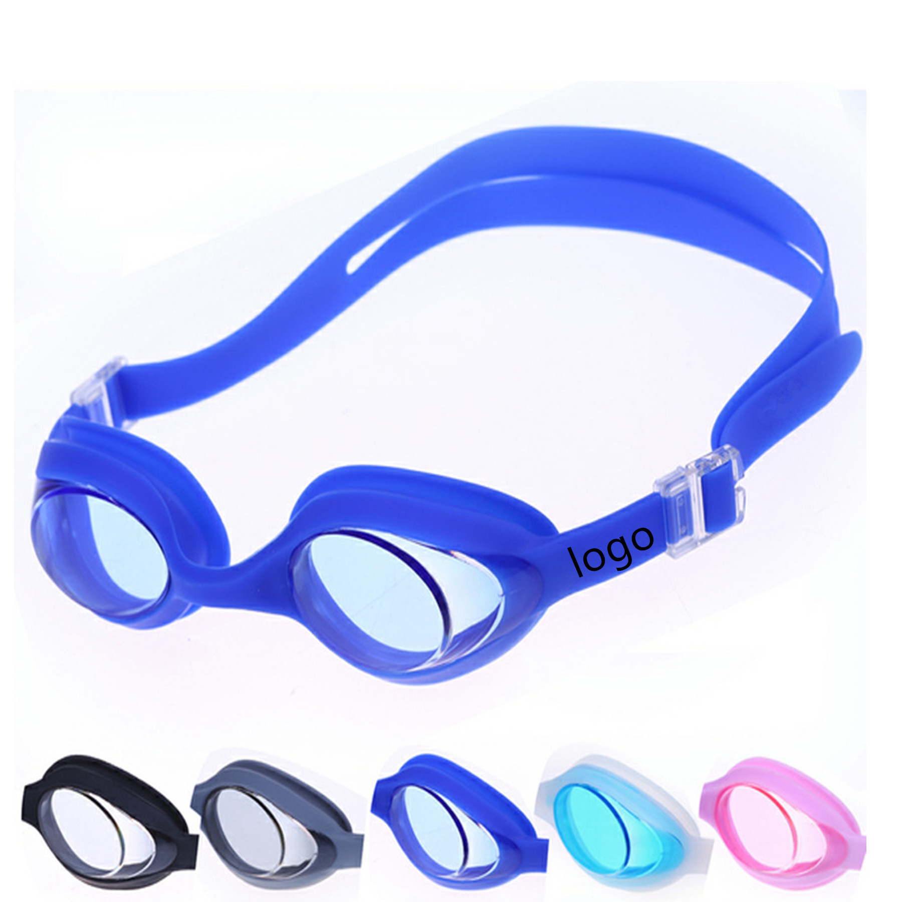Adult Silicone Anti Fog Swimming Goggles 2