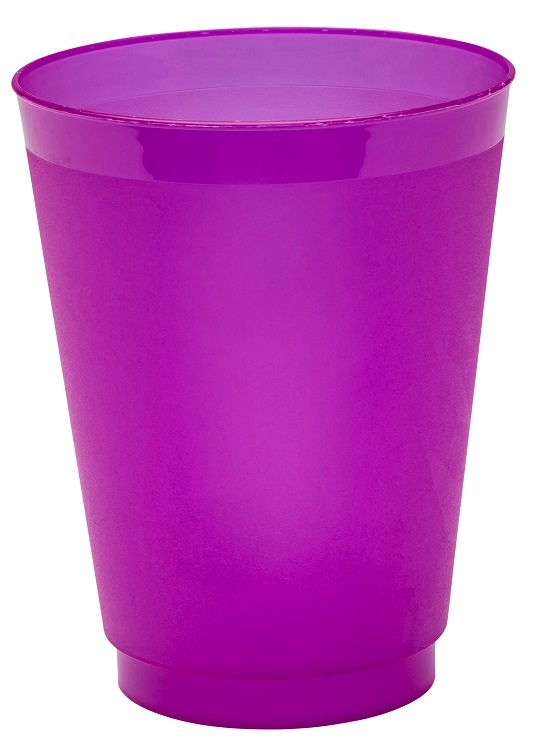 16 oz. Frosted Translucent Plastic Stadium Cup 2