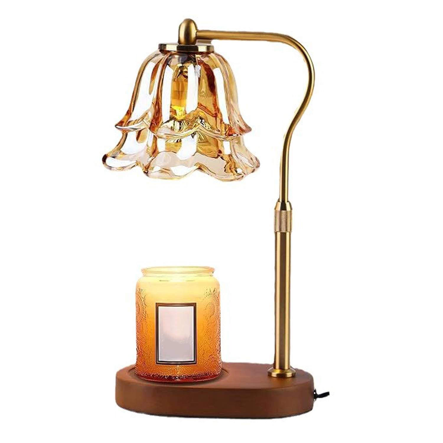 Adjustable Height Dimmable Candle Warmer Lamp 3