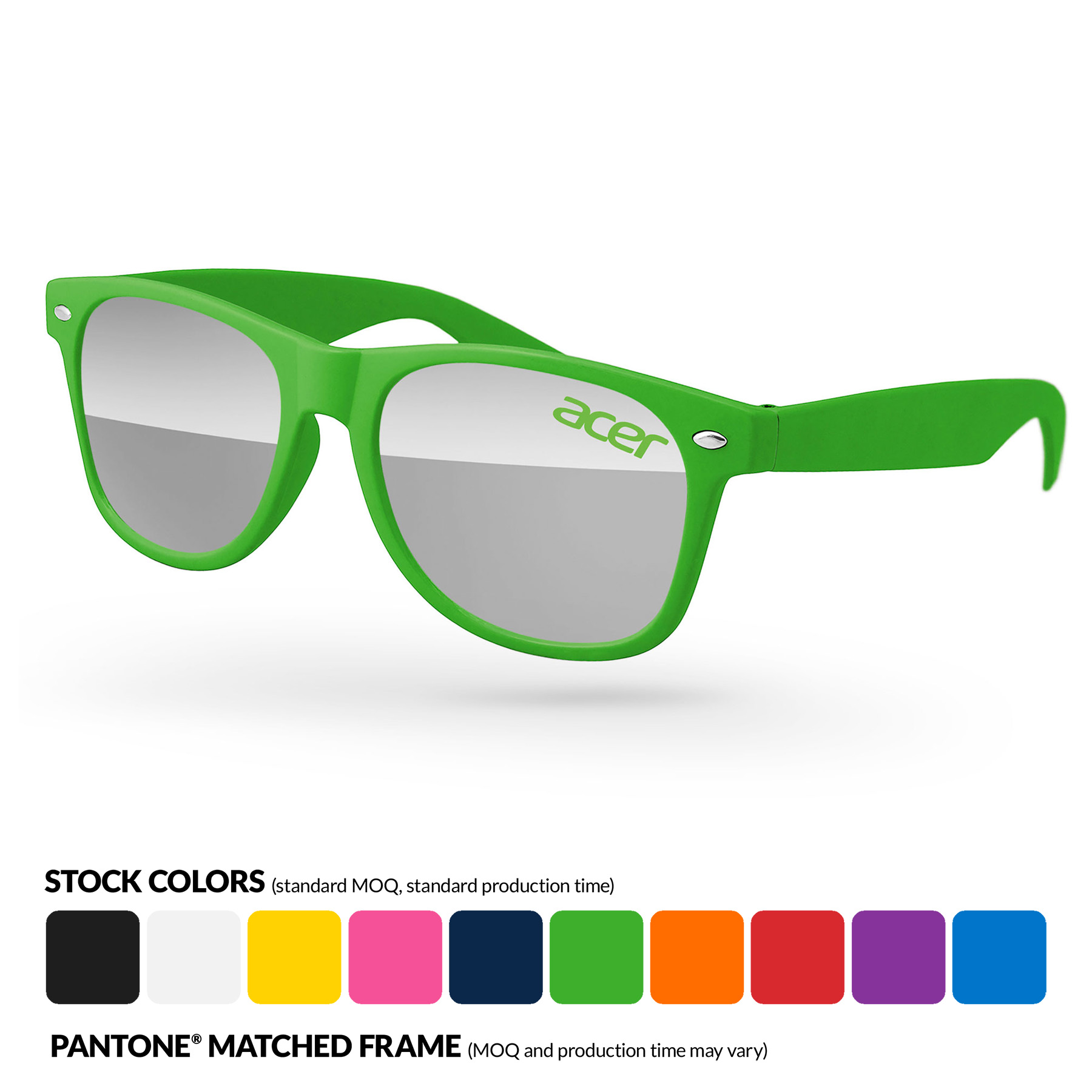 Retro Mirror Sunglasses 1
