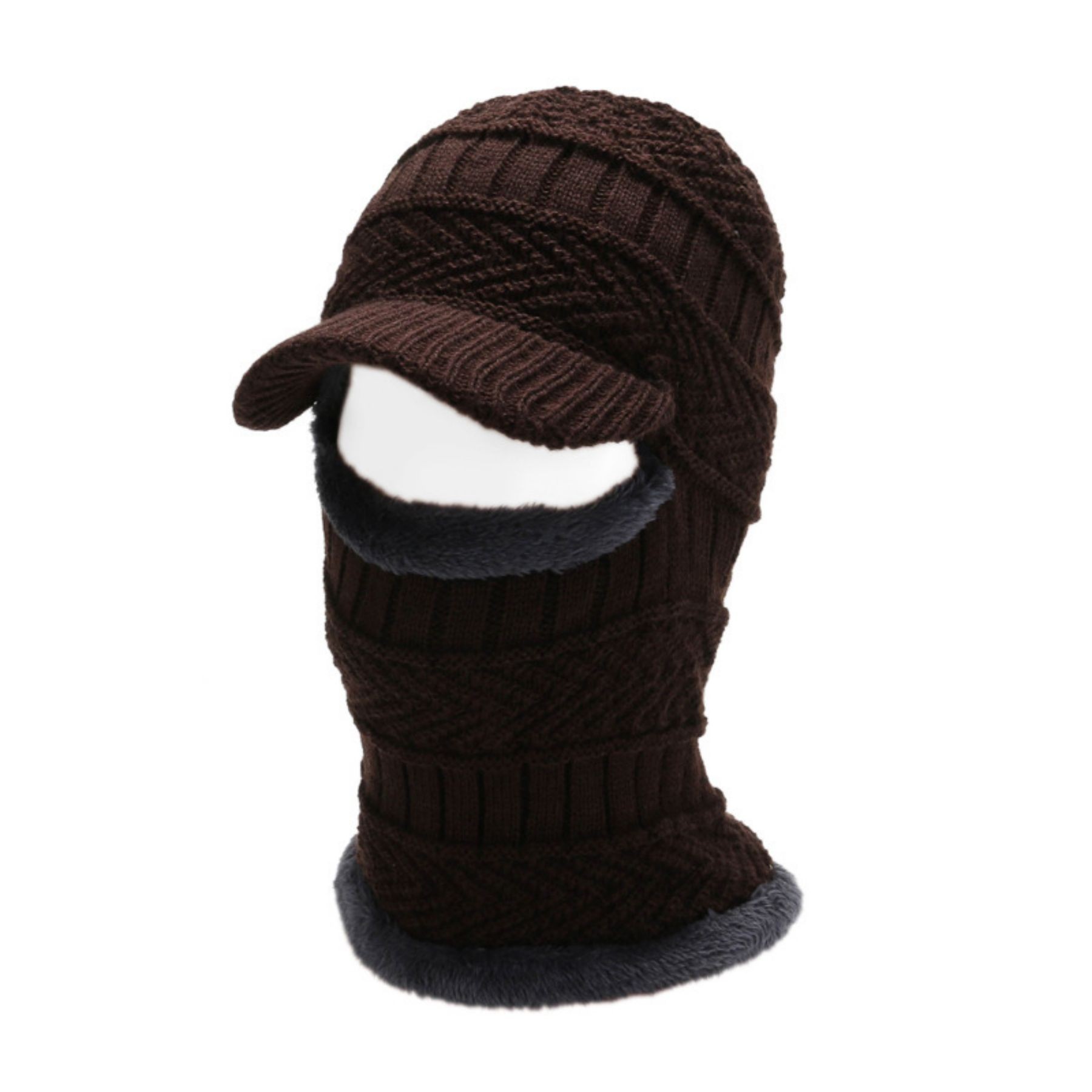Winter Knitted Balaclava Beanie Warm Cycling Ski Hat 6