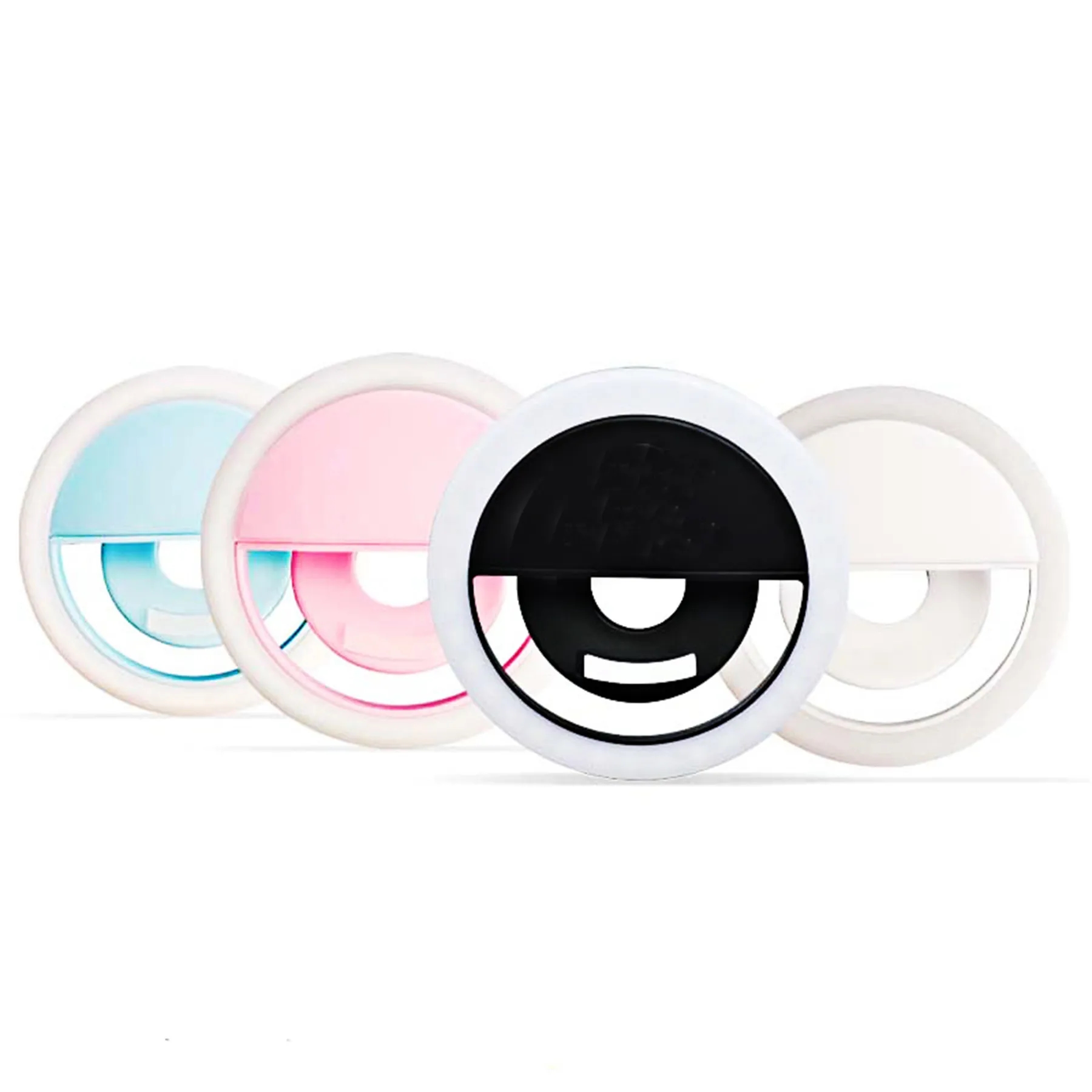 Rechargeable Phone Clip Selfie Ring Light 6