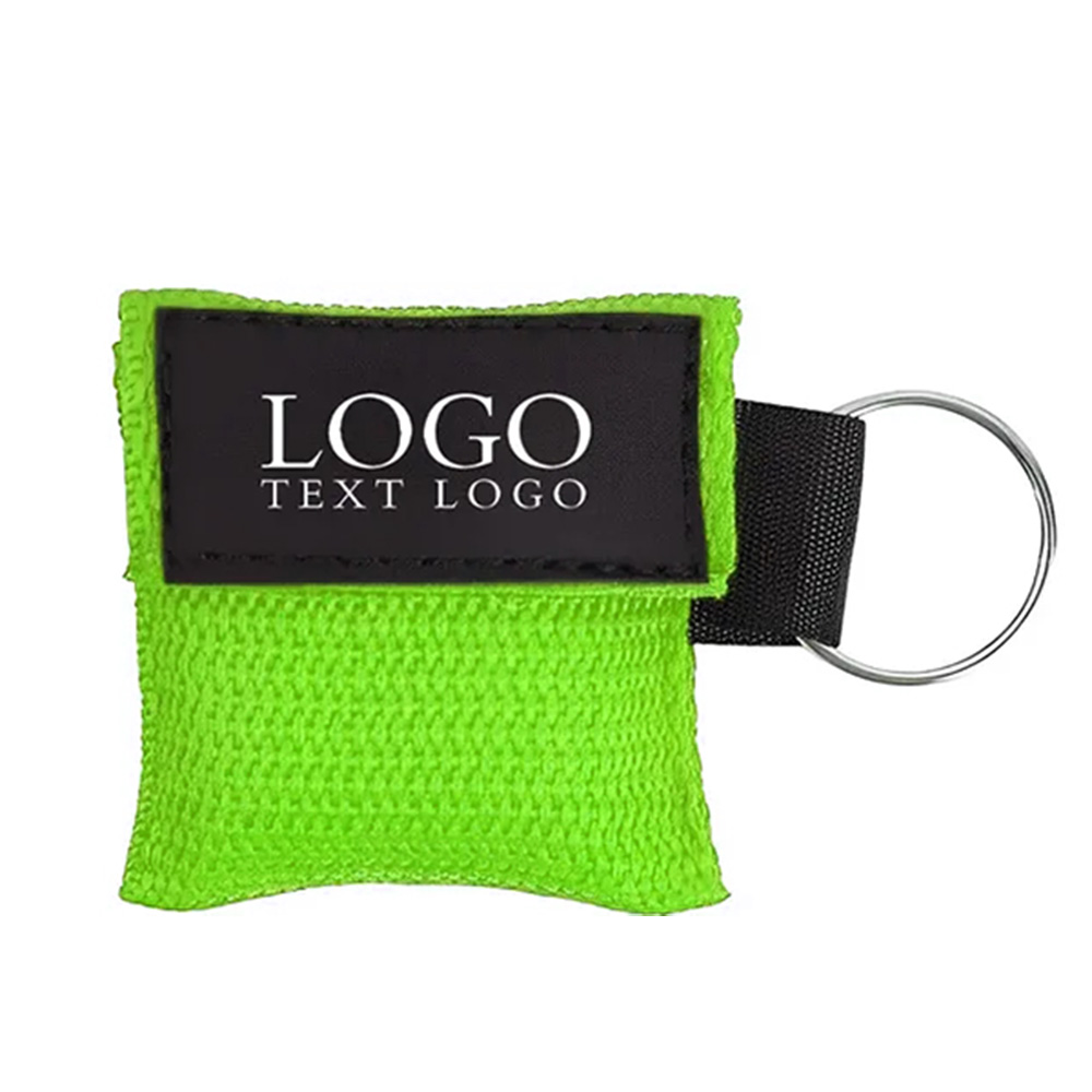 Custom CPR Face Shield Mask Keyring 2