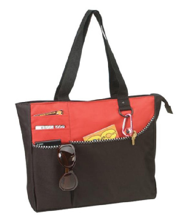 Poly Tote Bag with Zipper 2