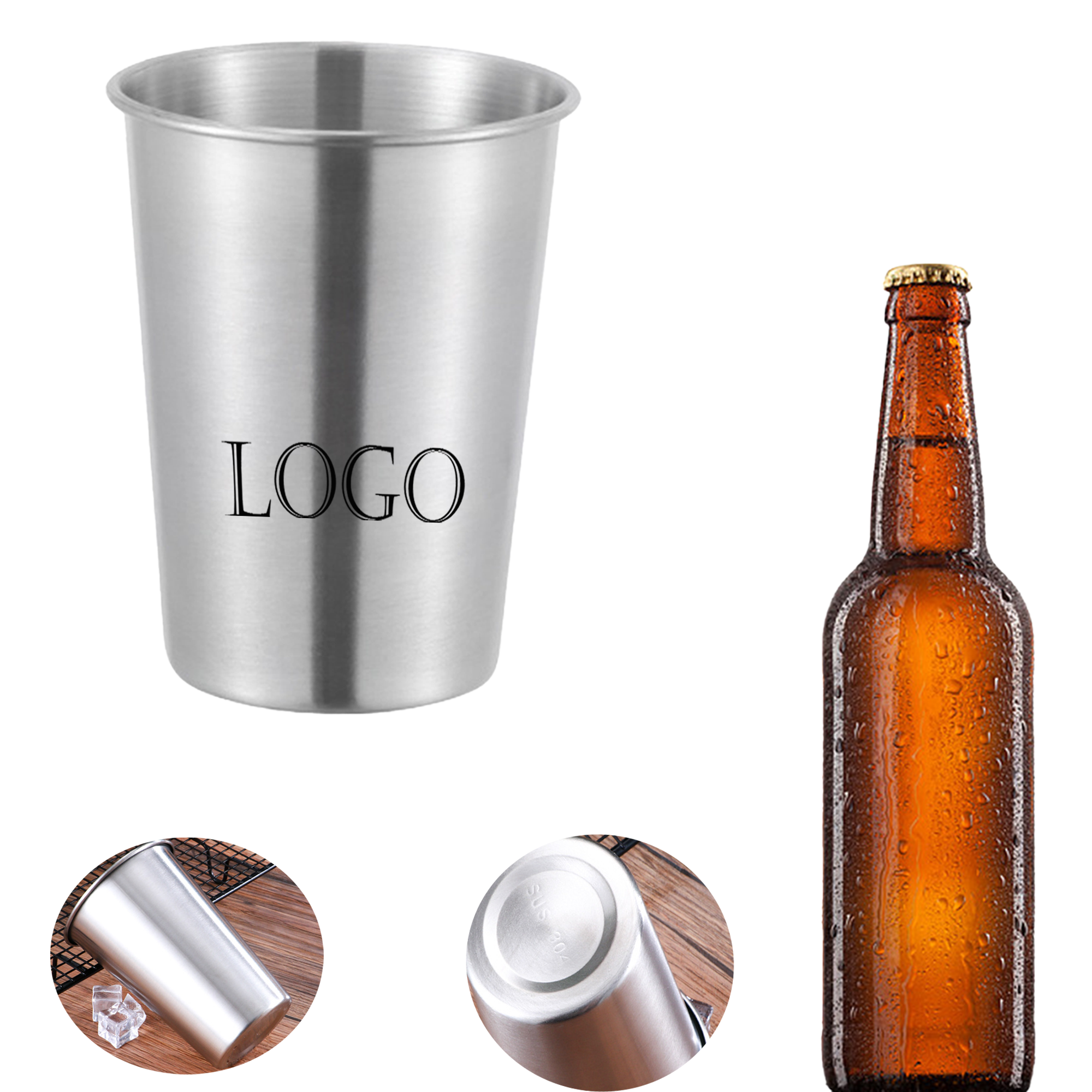 304 Stainless Steel Outdoor Cup For Travel 1