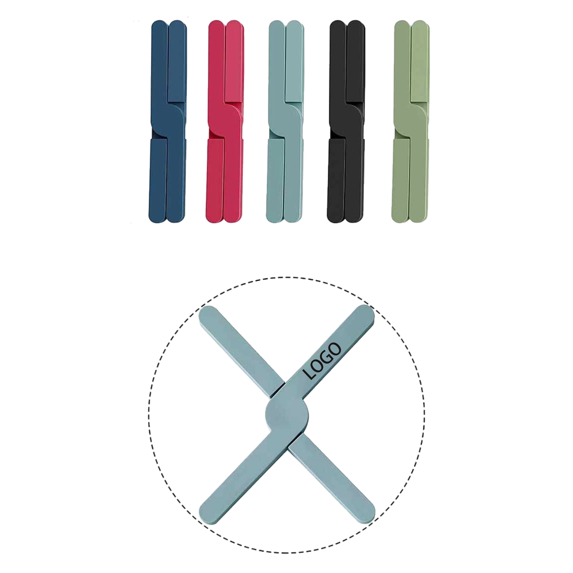 Cross Folding Silicone Meal Mat 1