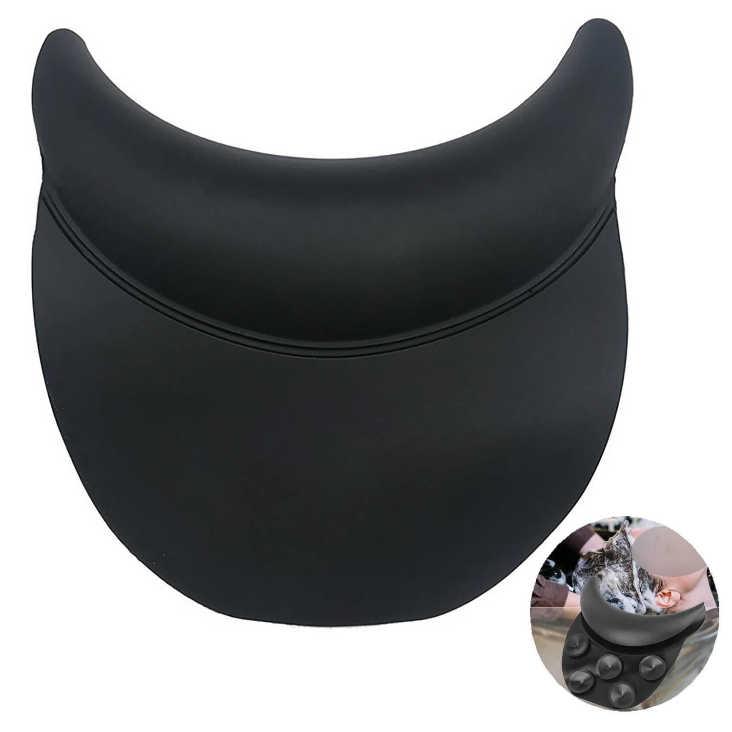 Silicon Salon Neck Rest Cushion w/ Suction Cup 10