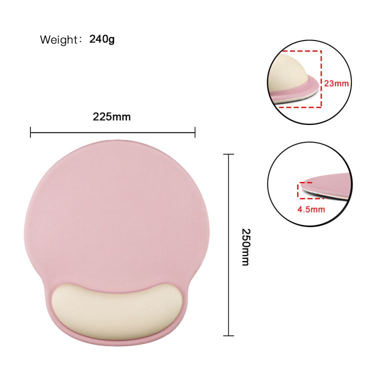 Ergonomic Mouse Pad Wrist Support 2