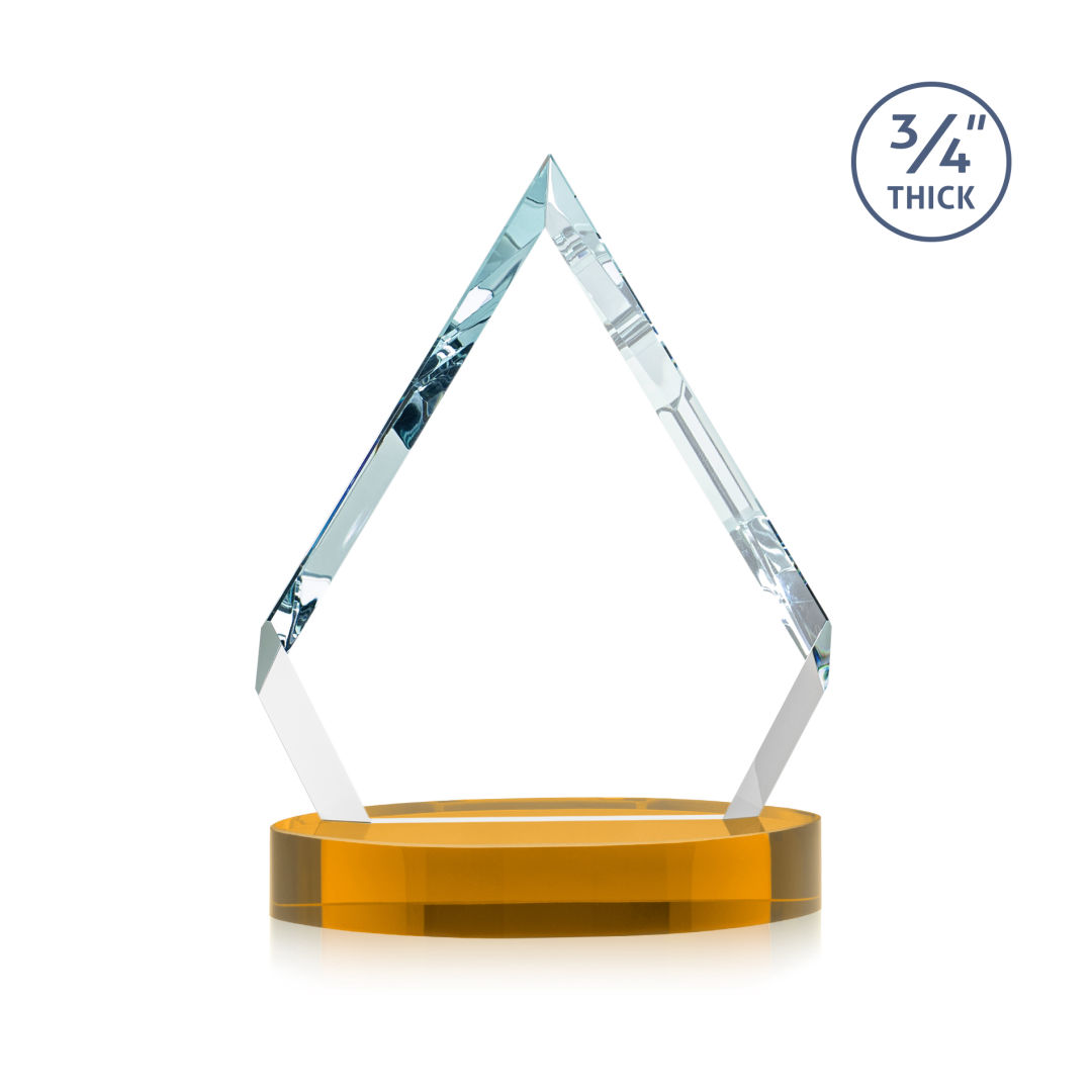 Apex Award on Alberton Base - Amber 10