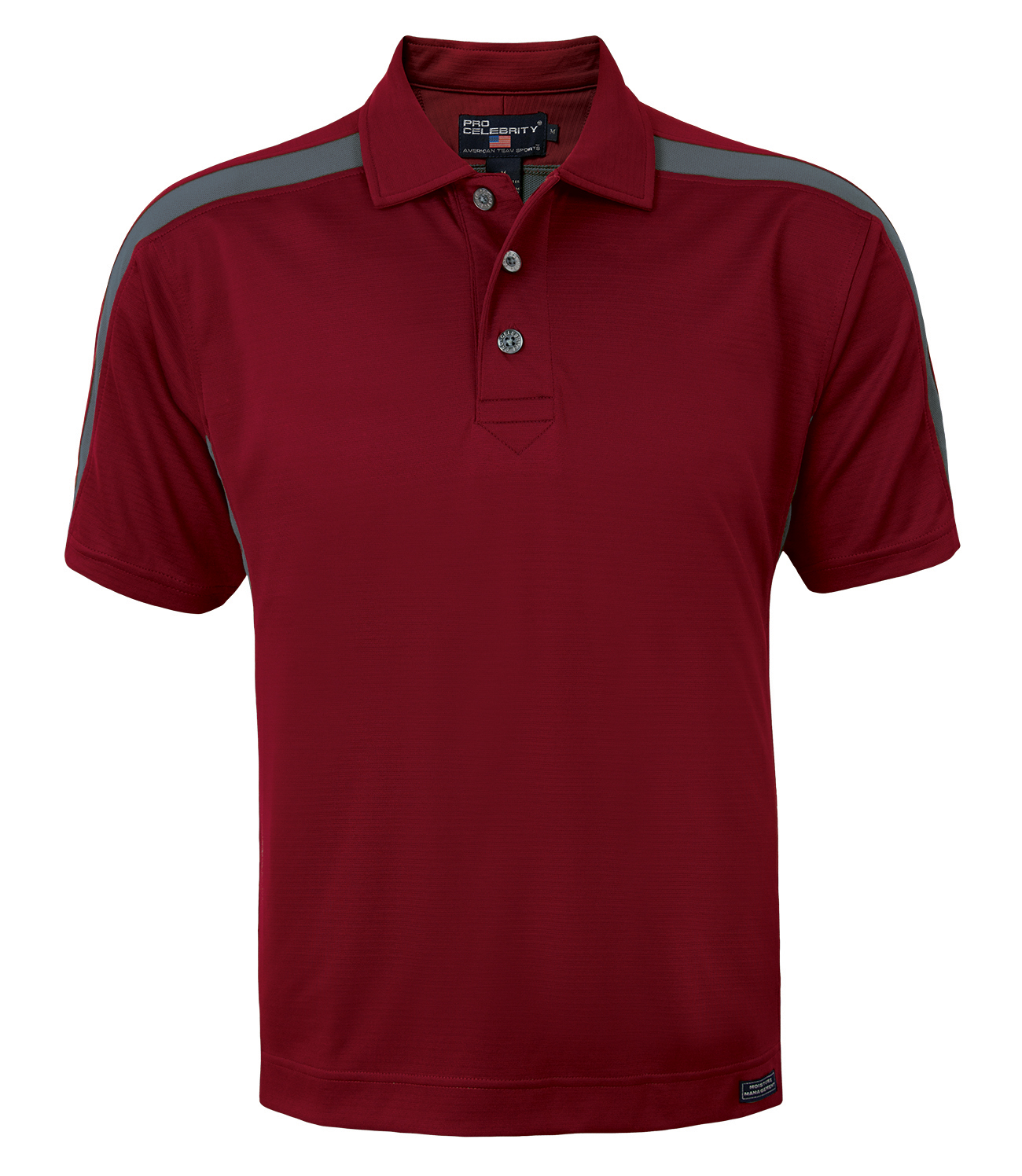 Men's Titan Converse Ottoman - Color Block Polo Shirt 16