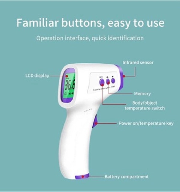 Infrared Non- Touch Forehead Thermometer 4