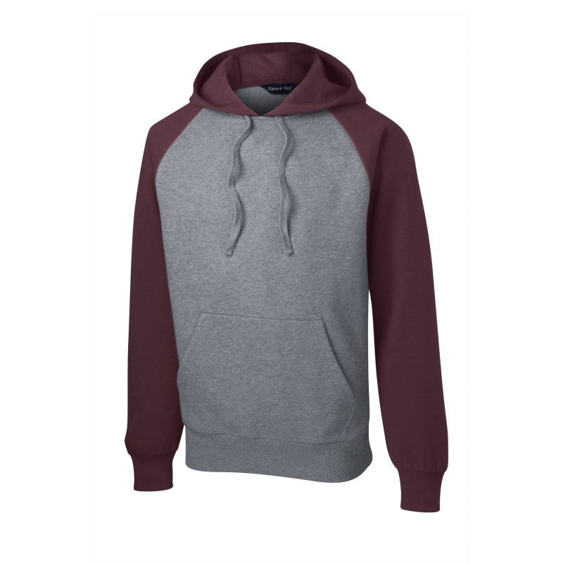 Sport-Tek Raglan Colorblock Pullover Hooded Sweatshirt., custom hoodie or sweatshirt with logo imprint 26