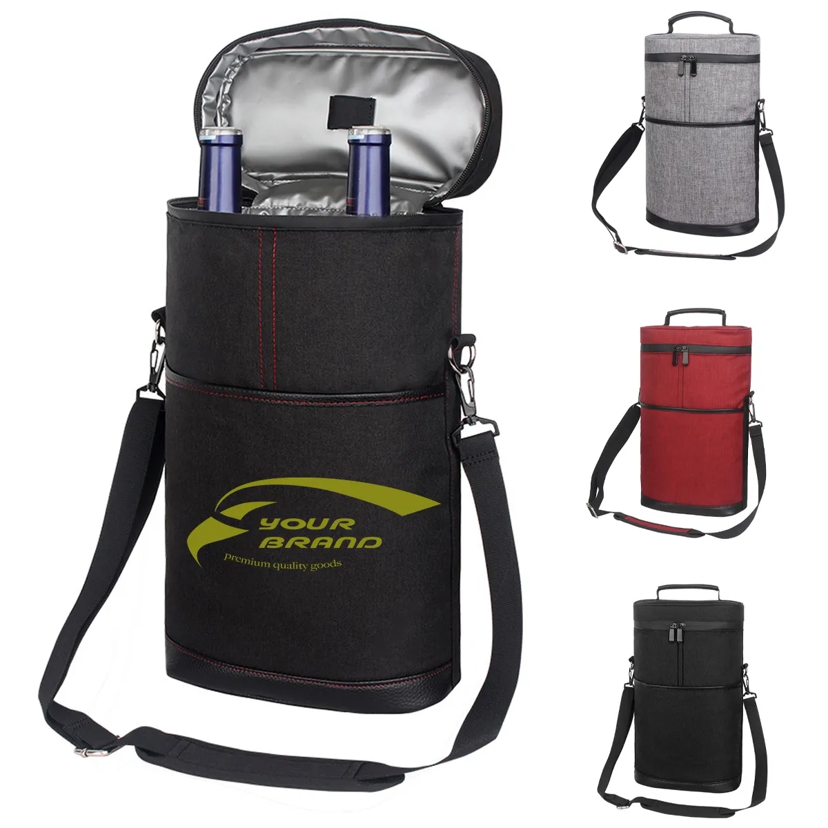 Wine Tote Insulated Cooler Carrying Bag Storage Bracket 2
