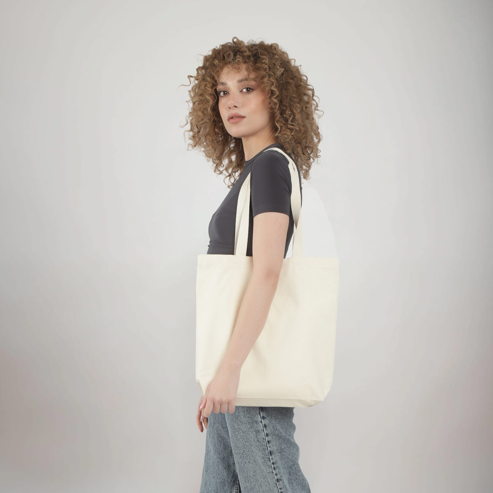 Organic Daily Canvas Tote Bag 1
