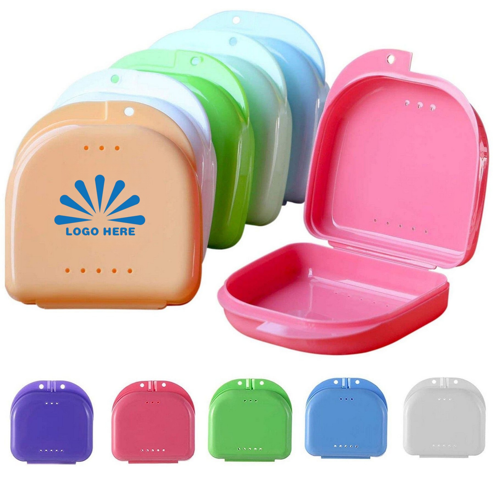 Dental Retainer Case With Vent Holes 1