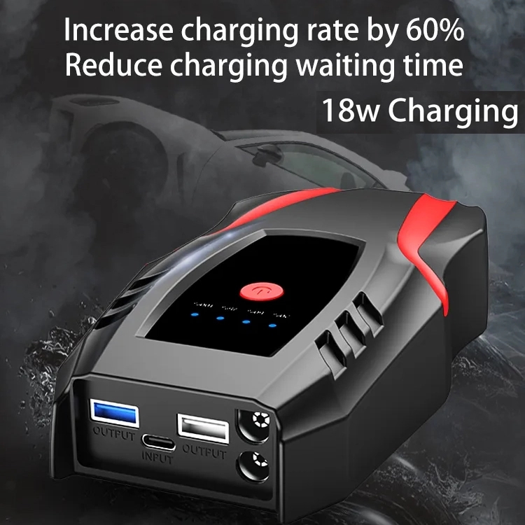 Multi-Function Portable 12V Lithium Battery Car Jump Starter 5