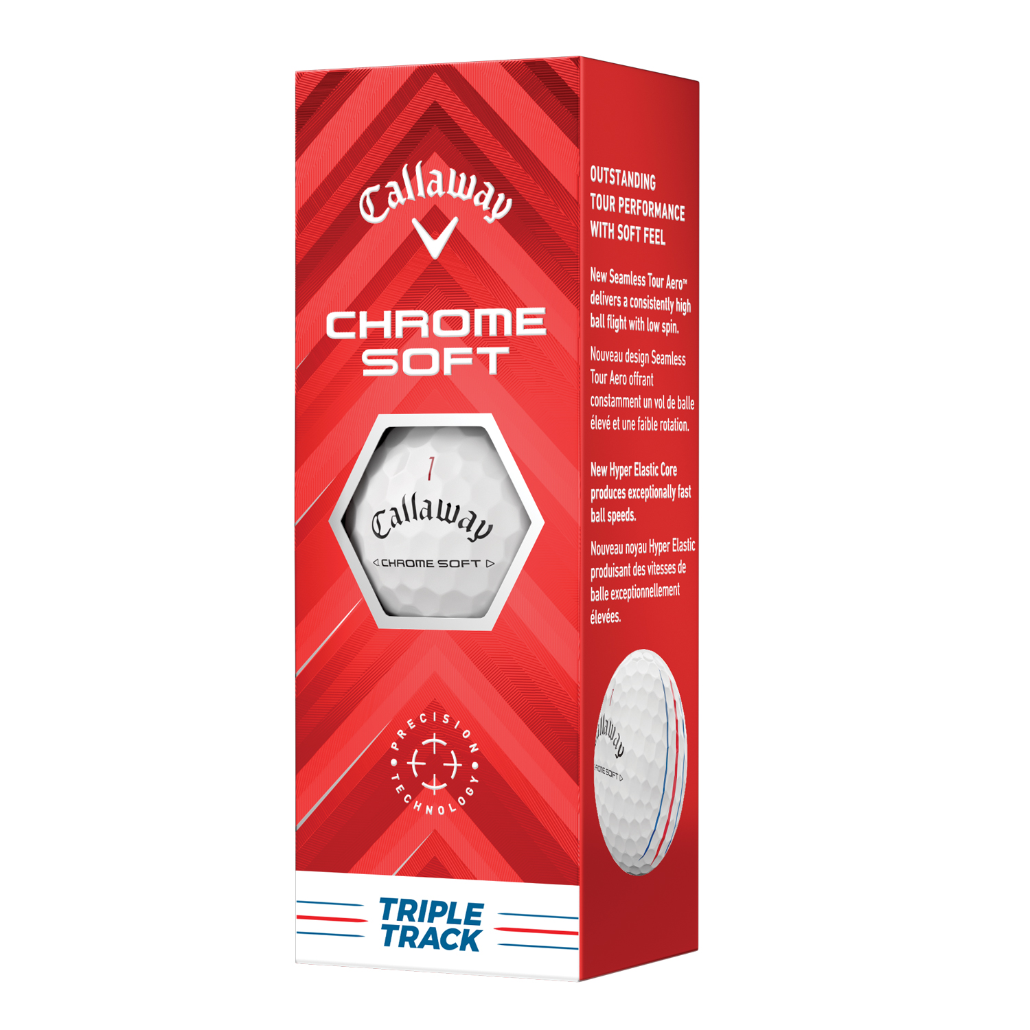 Callaway Chrome Soft Triple Track Golf Balls Half Dozens 6