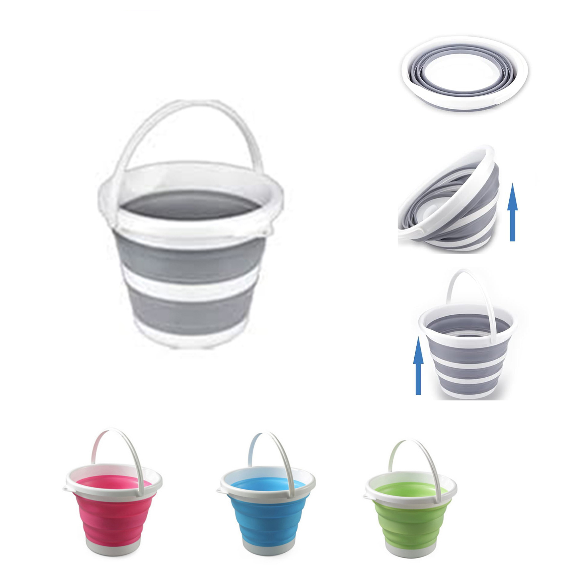 1000 OZ Portable Collapsible Bucket 2
