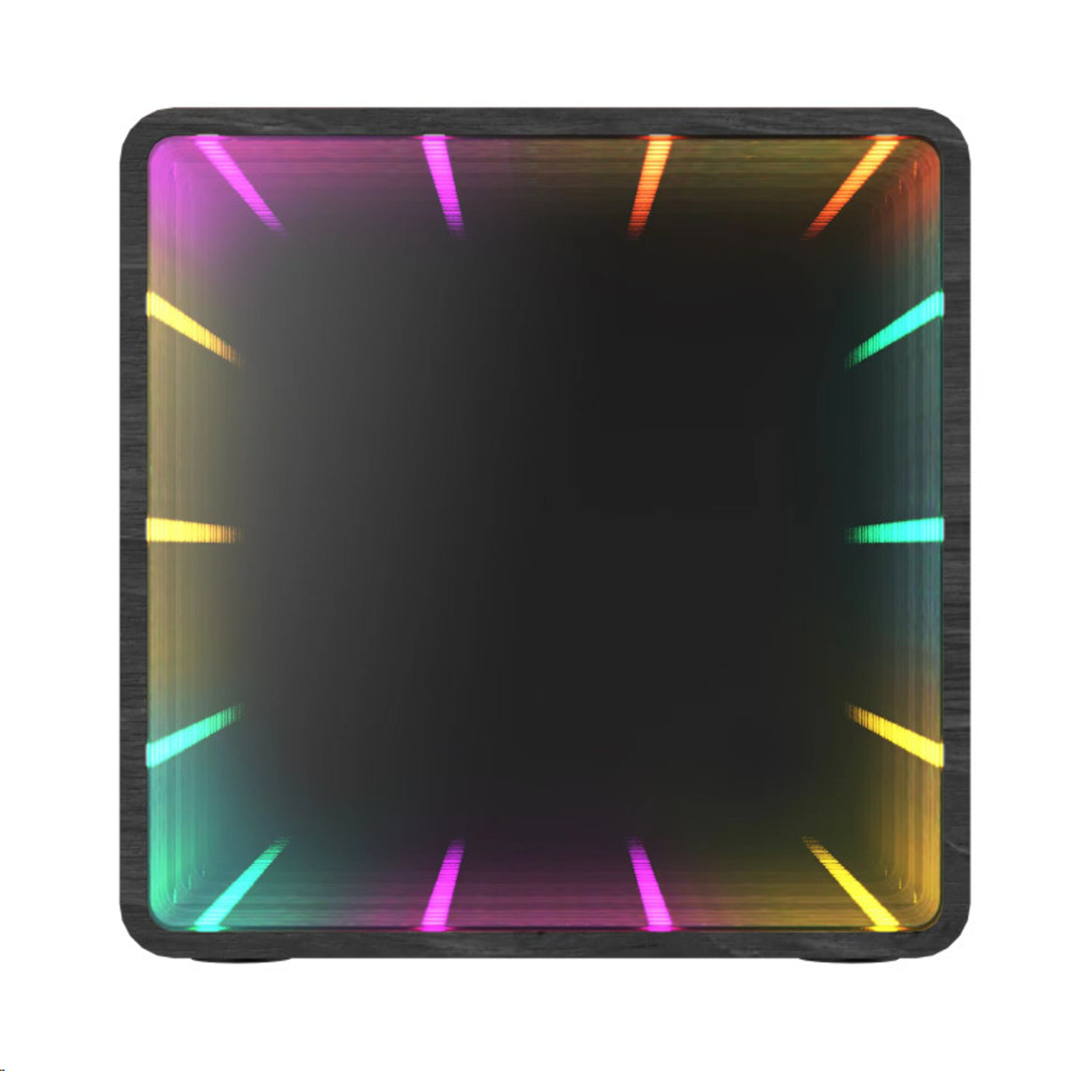 Wood Grain Mirror Light-Up Speaker 5