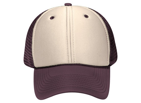 OTTO CAP 6 Panel Low Profile Mesh Back Trucker Hat 3